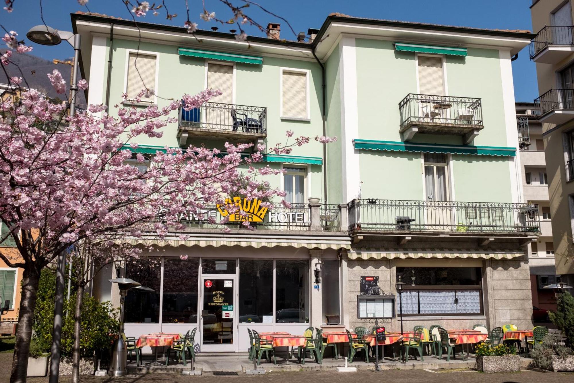 Hotel Corona Locarno Kültér fotó